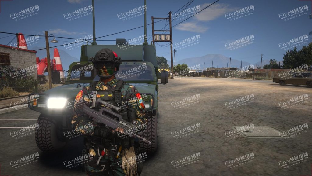 图片[2]-【捆绑包】猛士装甲车&响箭突击队人物-FiveM模组网