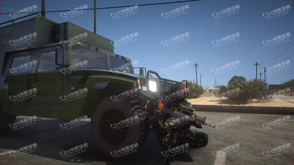 图片[3]-【捆绑包】猛士装甲车&响箭突击队人物-FiveM模组网