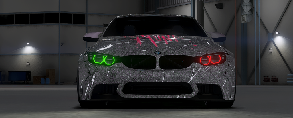 2018 BMW M4 Coupe LBWK Batman Custom（发光车漆）-FiveM模组网