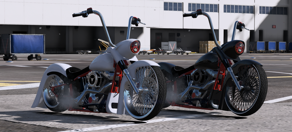Harley-Davidson Fatboy Dirty Tail Version 2-FiveM模组网
