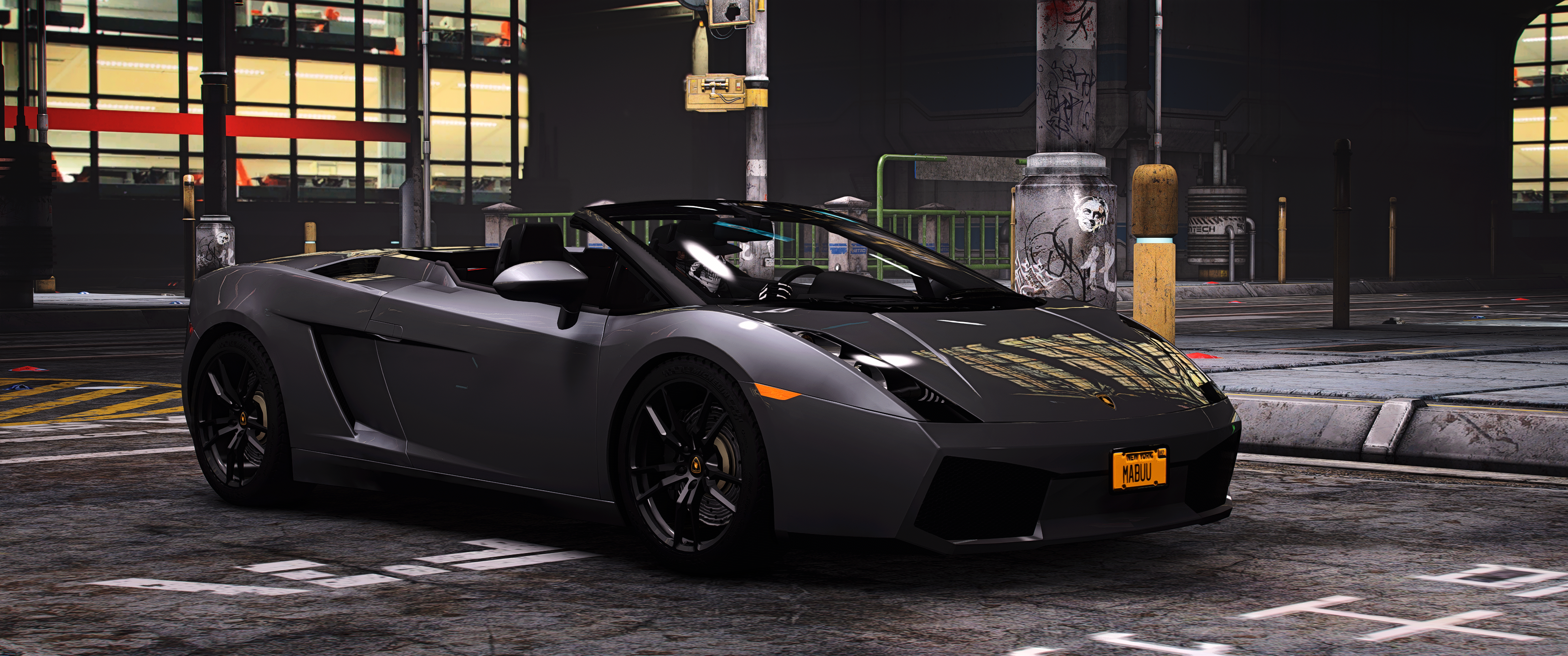 【回帖免费】2005 Lamborghini Gallardo Spyder-FiveM模组网