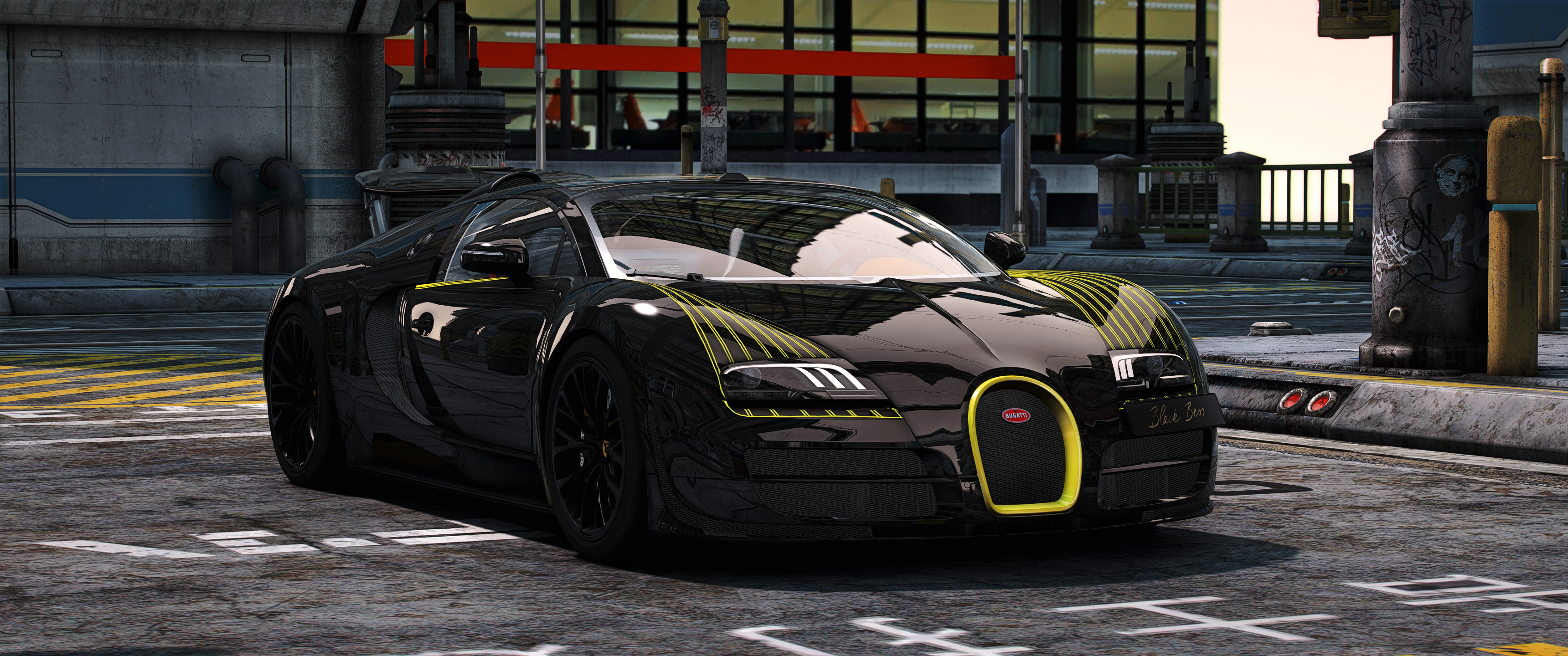 【会员专享】Bugatti Veyron Black Bess-FiveM模组网
